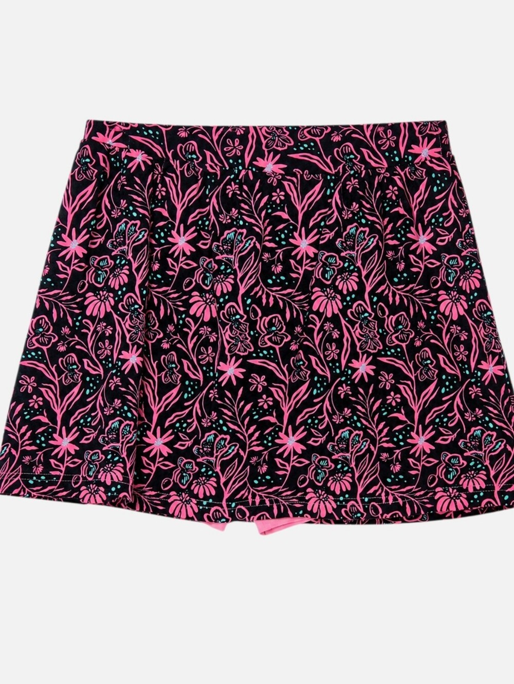 NWT Ripzone Axis 2.0 Floral Skort Girls XL 14-16 Pink Black Athleisure
